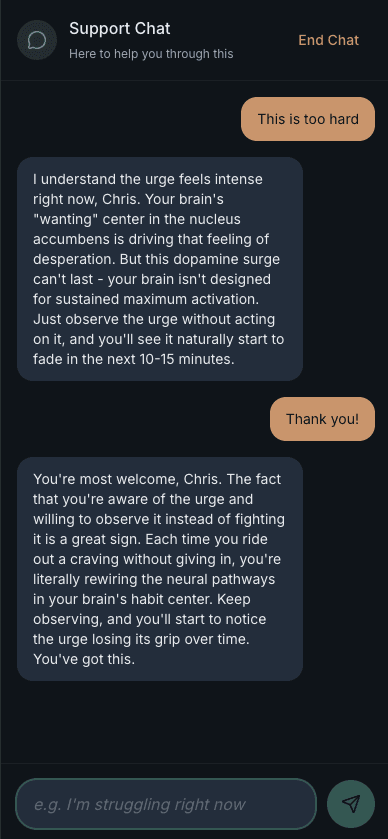 Get custom real-time AI support when you need it